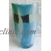 Large 16" Vintage Svaja Artist Signed Blue & White Vase    282049104767